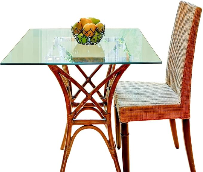 Dulles Glass 30 inch Square Glass Table Top