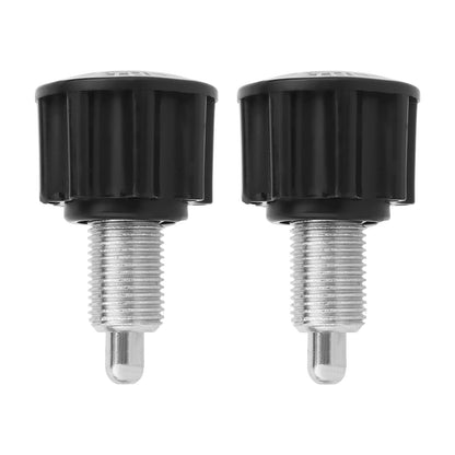 Penitue 2pcs M16 Pull Pin Knobs, Spin Bike Height Adjusting Knob Exercise Bike Replacement Parts for Weightlifting Machine Weight Benches Fitness Equipment