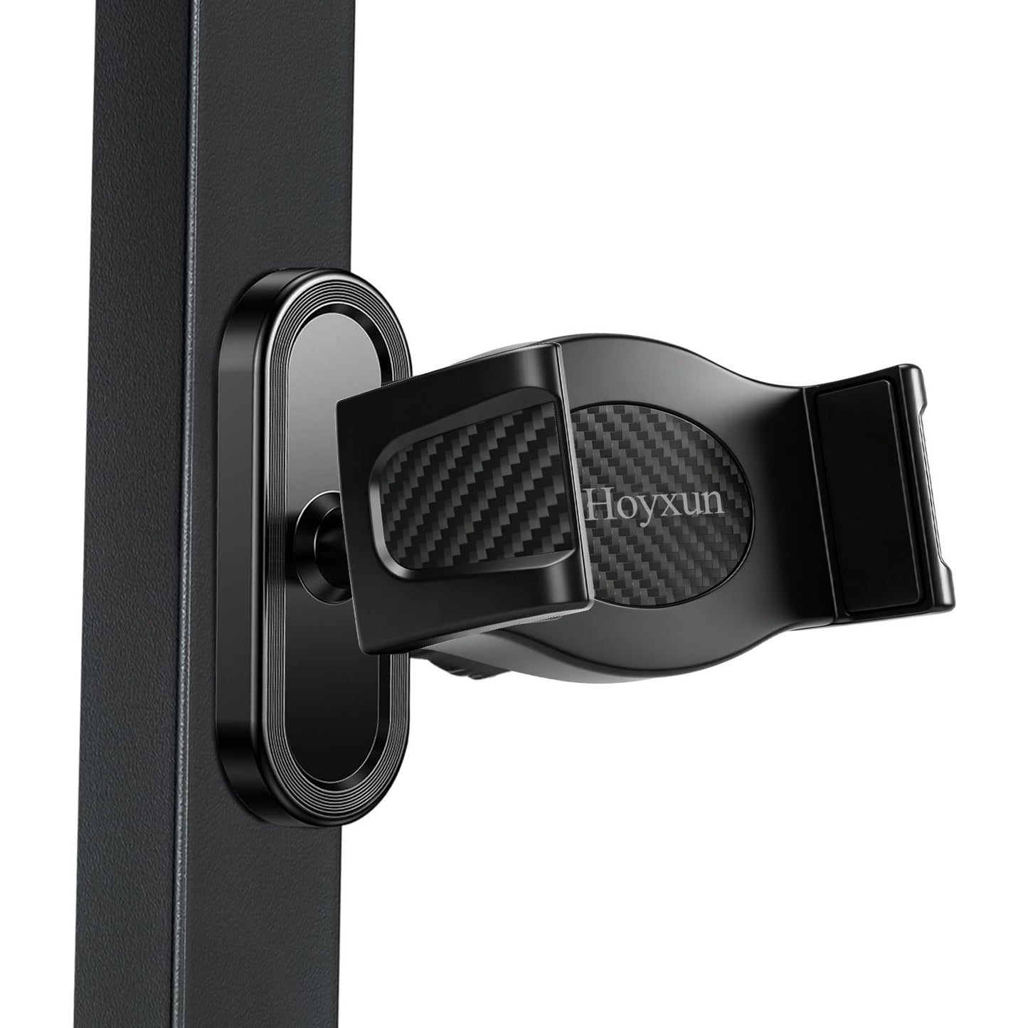 HOYXUN Magnetic Phone Holder for Gym, 360° Adjustable Strong Magnet Base Mount, Universal Magnetic Phone Mount for Workout Recording on All Smartphones