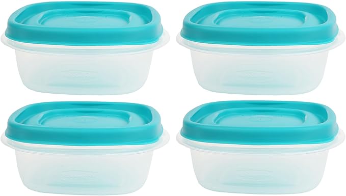 Bundle Rubber Maid Food Storage Containers 1.25 Cup Food Storage Containers 9