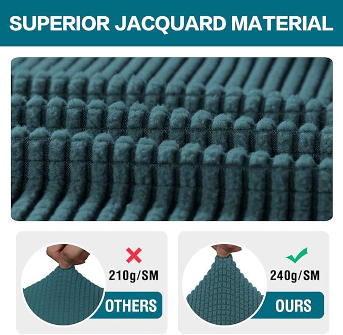 Turquoize Stretch Bar Stool Cover Counter Stool Pub Chair Slipcover