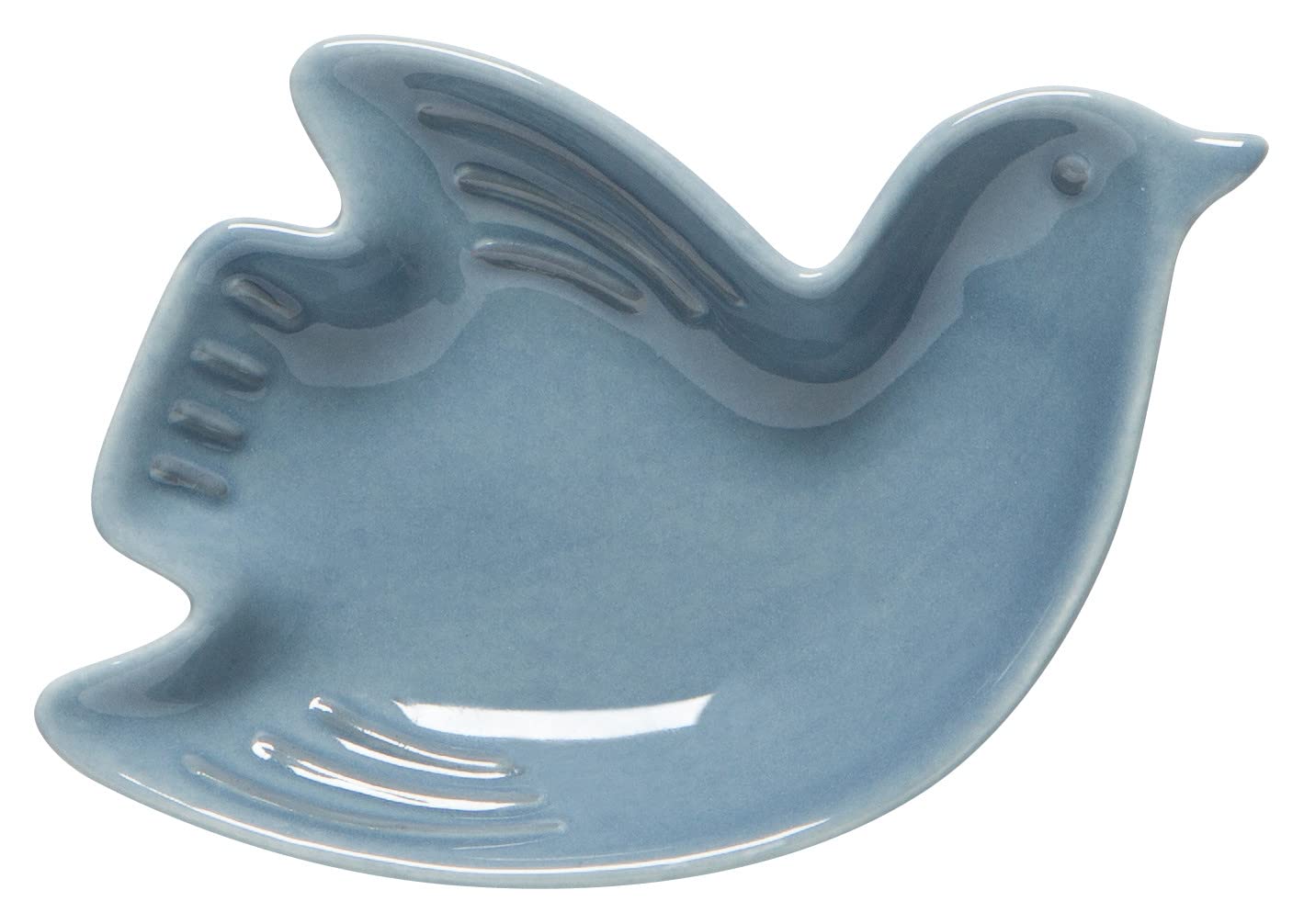 Now Designs Bird Shaped Ceramic Pinch Bowl Set, Soy Sauce Dish, Set of 6