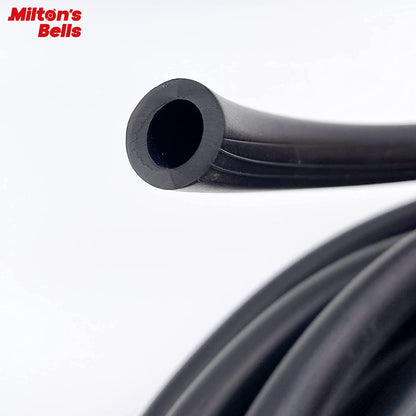 Milton’s Bells Red Original Driveway Bell Kit with 50' Signal Hose for Drive-Thru, Residential, or Industrial Driveway Alarms