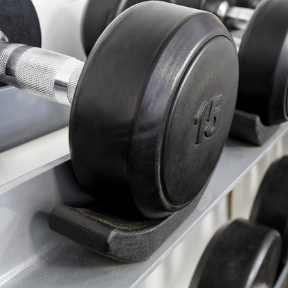 BESPORTBLE Dumbbell Saddles Weight Rack Cradles: 20Pcs Plastic Replacement Holders for Small Hand Weights Stand Home Gym Fitness Equipment Storage Support Base Bracket