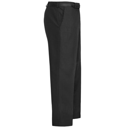 MyShoeStore Mens Formal Trousers Casual Business Office Smart Dress Pants Straight Leg Flat Front Everpress Pockets Waist Size 30 Inch to 50 Inches(Black, 36/31)