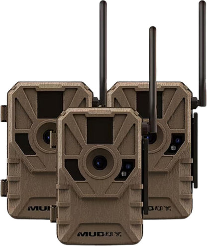 Muddy Manifest 3.0 Cellular Trail Camera 3PK
