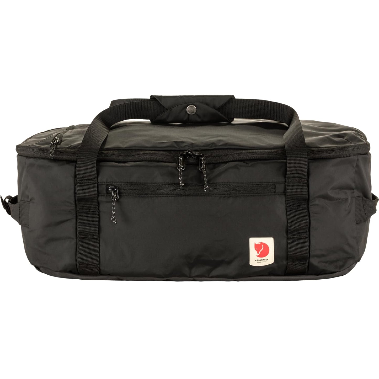 Fjällräven High Coast Duffel 36 - Lightweight, Water-Resistant, Durable Fabric, Spacious Storage - Travel, Hiking, Black, One Size