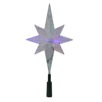 Kurt Adler 11.25-Inch UL Polar Star Treetop with LED Color-Changing Light