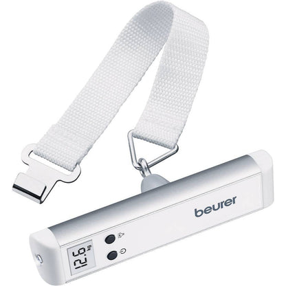 Beurer LS/LS 10 Luggage Scale Weighing Scale Ideal for Air Travel,White,17 cm,732.10