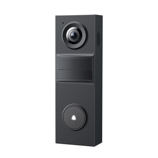 Tapo Smart Video Wireless Doorbell Camera - 2K, 160° Ultra-Wide View, Up to 180 Days Battery, HomeKit, Alexa, Google Assistant Compatible, Free AI Person Detection, IP54, SD/Cloud Storage, D205