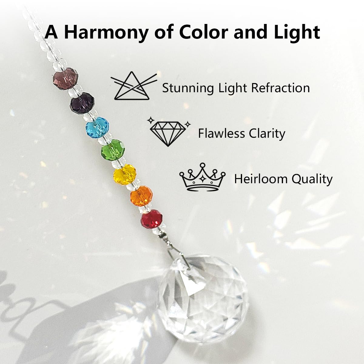 Pet Memorial Gifts for Cats Dogs: Round Ball Crystal Sun Catcher Remembrance Ornament, Cat Memorial Gifts for Loss of Cat, Rainbow Bridge Dog Passing Away, Bereavement Pet Loss Sympathy Gift