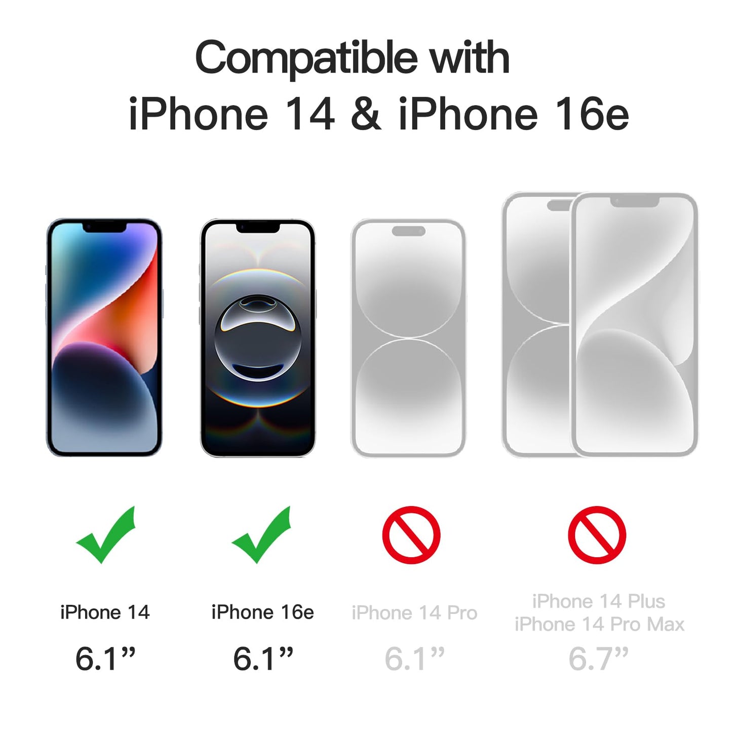 JETech Privacy Screen Protector for iPhone 11 and iPhone XR 6.1-Inch, Anti Spy Tempered Glass Film, 2-Pack