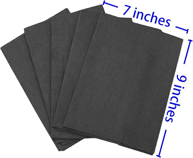 5pcs 9×7 Inches Real Magic Cloth Thickened Magic Cleaning Cloth Microfiber