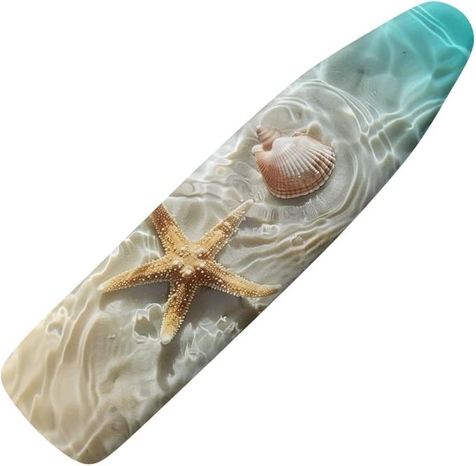 Household Iron Board Covers, Starfish Shell Beach Print Ironing Board Cover