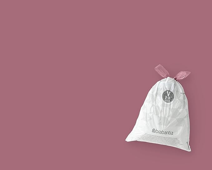 Brabantia PerfectFit Trash Bags Thick Plastic Trash Can Liners