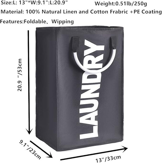 Laundry Basket, Durable Handles