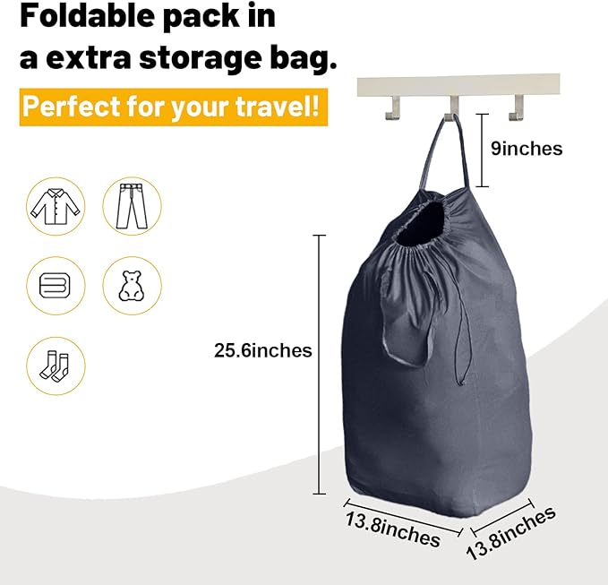 MCleanPin 140L Washable Laundry Bags
