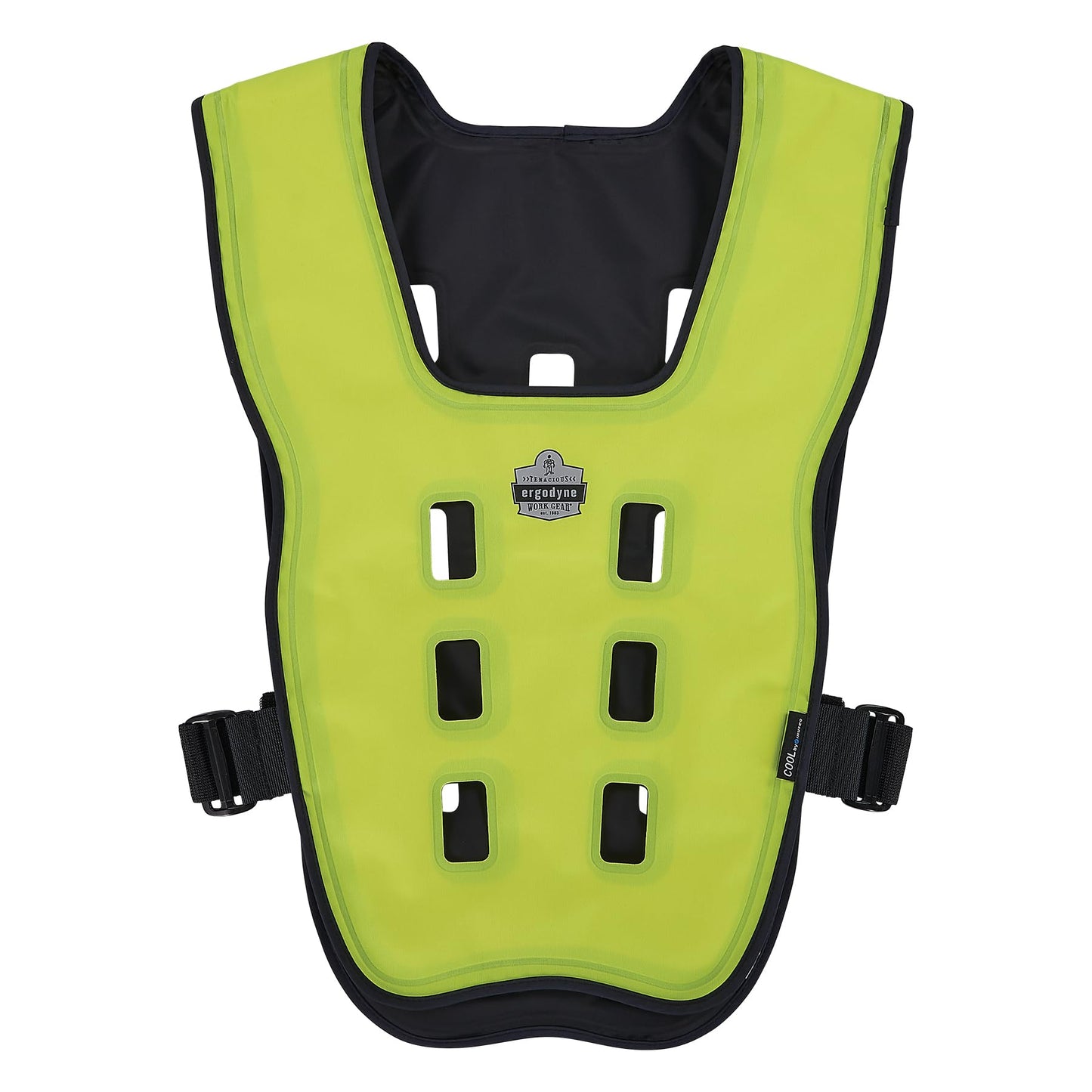 Ergodyne Chill-Its 6684 Evaporative Cooling Vest, Drip Free Cooling, Adjustable Personalized Fit, Easy Activation
