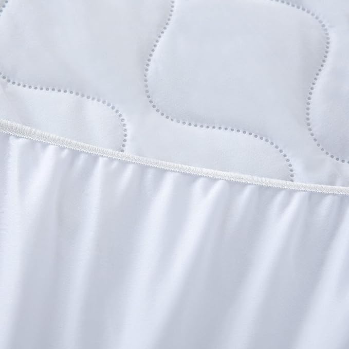 Kingnex Olympic Queen 66x80 Waterproof Quilted Mattress Protector Pad Super
