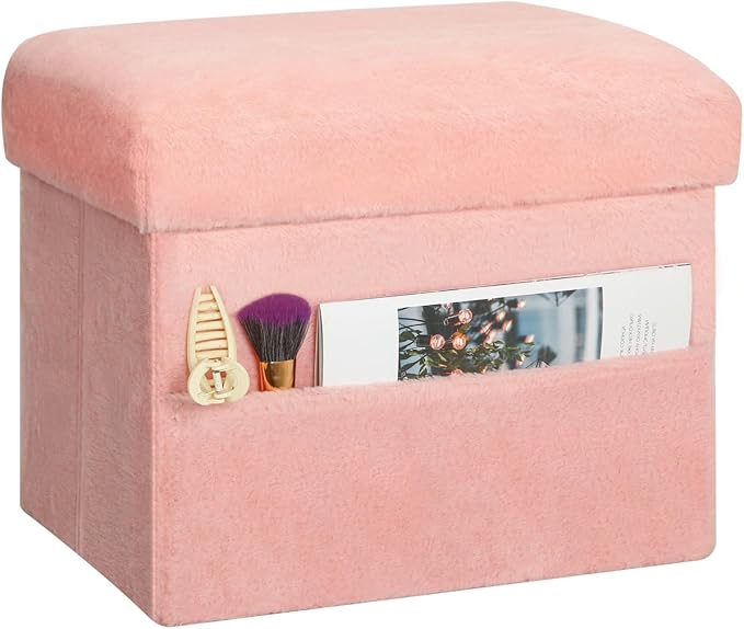 Storage Ottoman, Folding Ottoman Foot Rest Stool