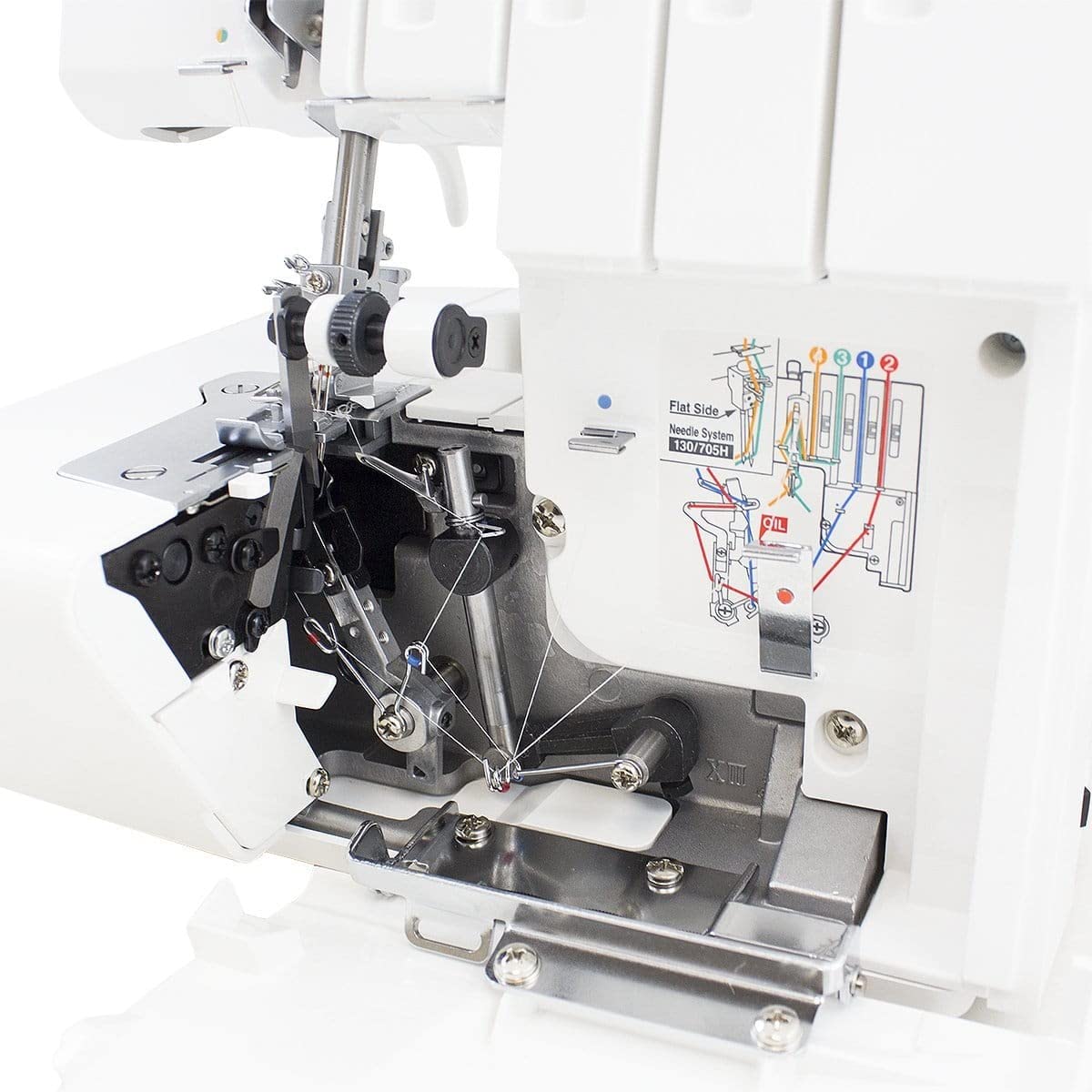 Juki MO-114D 2/3/4 Thread Overlock Sewing Machine