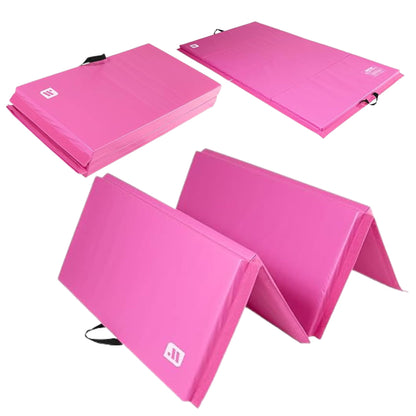 We Sell Mats - 4 ft x 8 ft x 2 in Personal Fitness & Exercise Mat for Home Workout - Lightweight and Folds for Carrying – All Purpose Home Gym Mat – Thick Mat for Yoga, Pilates, Stretches, and Floor Exercises
