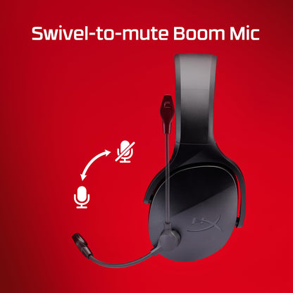 HyperX Cloud Jet – Dual Wireless Gaming Headset, 2.4GHz dongle, Bluetooth 5.3, PC, PS5, Mobile, USB-A – Light Blue
