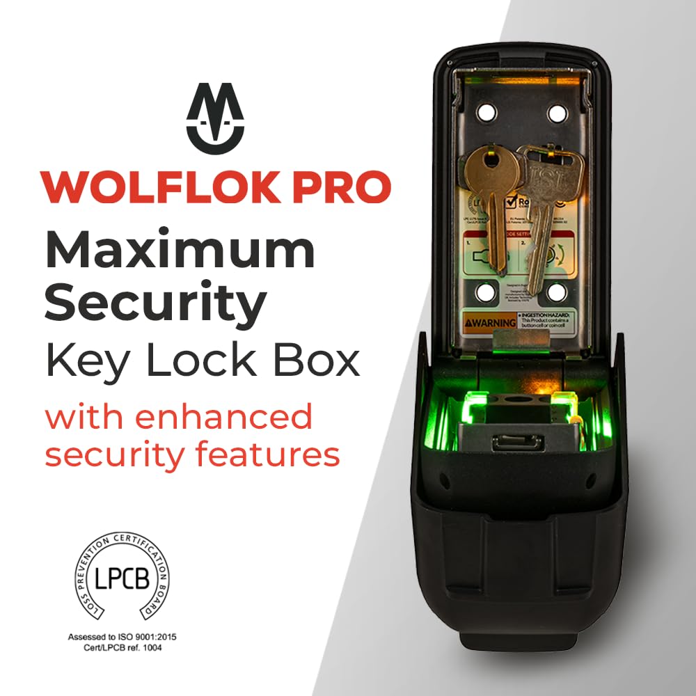 Maximum Security Push-Button Lock Box by Wolflok