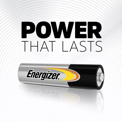 Energizer Alkaline Power - AAA Batteries (32 Pack) - Triple A Battery 1.5V - Up To 50% Longer Lasting - For Everyday Devices - 100% Recyclable Packaging - 7 Year Shelf-Life [Amazon Exclusive]