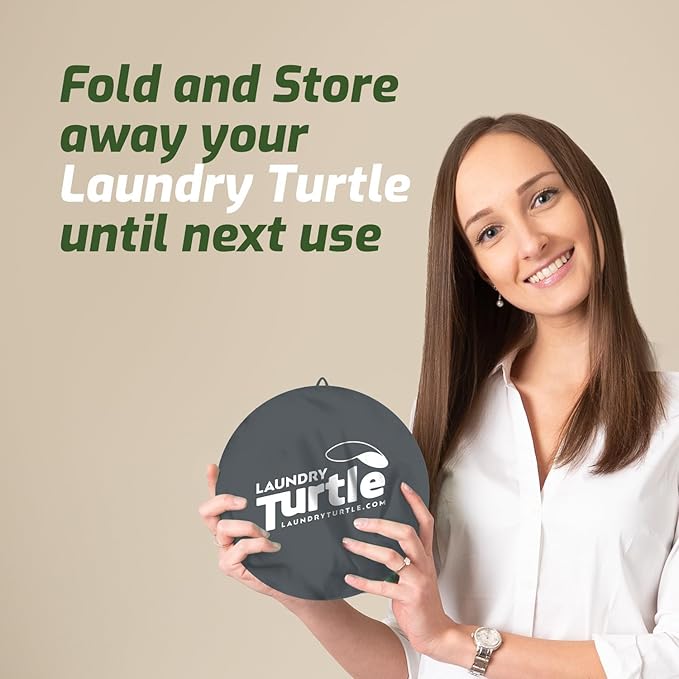 Laundry Turtle Collapsible Laundry Basket | Revolutionary Foldable Laundry