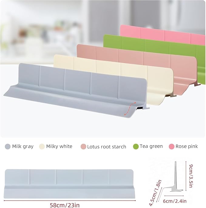 23" Ultra Silicone Sink Splash Guard Released in 2025/Dec, Self-Draining Water