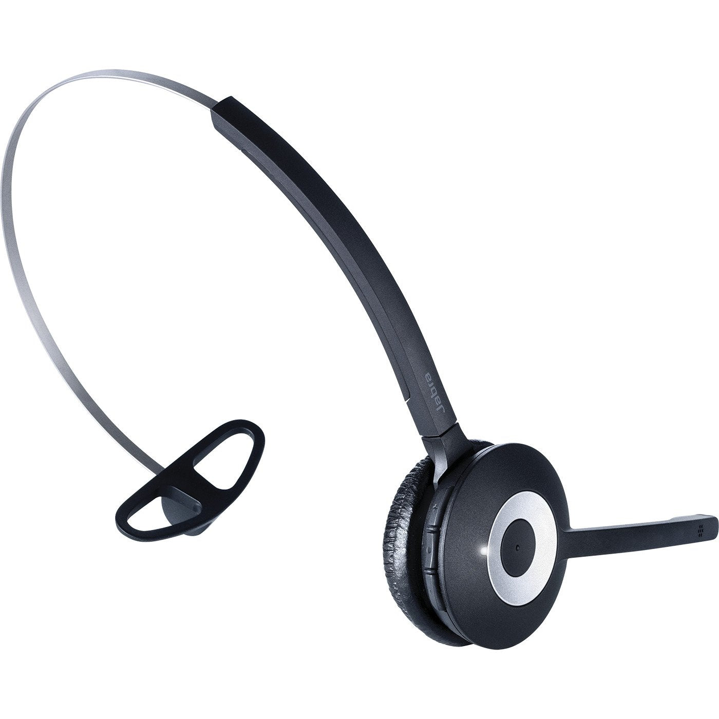Jabra PRO 930 MS Mono Lync Optimized Wireless Headset for Softphone, Black, Mono Speaker