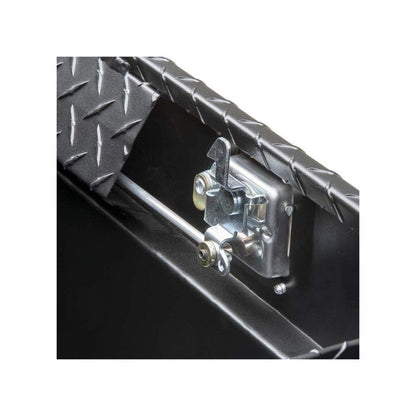 UWS EC10462 69-Inch Gloss Black Heavy-Wall Aluminum Truck Tool Box with Low Profile, RigidCore Lid