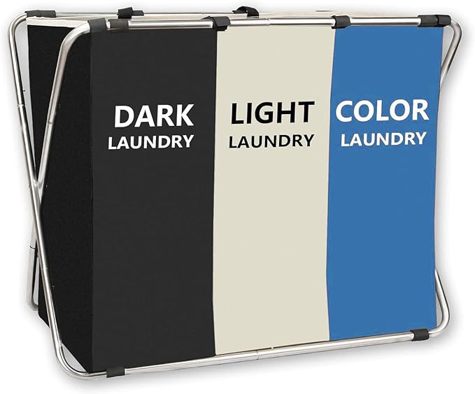 160L Large Laundry Basket, Freestanding Laundry Hamper, Collapsible Tall