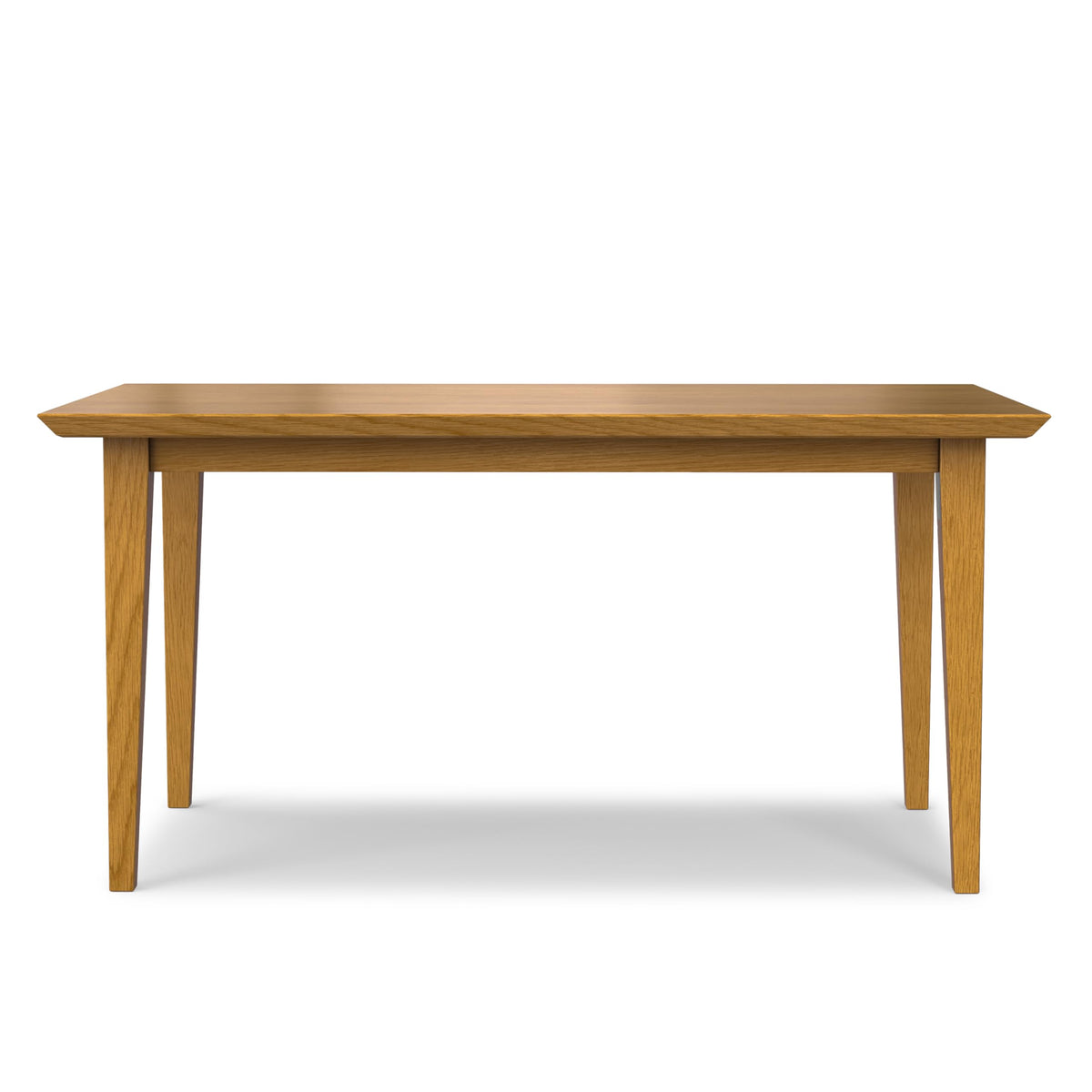 SIMPLIHOME Colby Dining Table - 60 inch Wide Solid Wood Oak Veneer Rectangular Kitchen Table in Oak Finish, Rectangular Mid‑Century & Rustic Contemporary Style for Kitchen or Dining Room, Seats 6