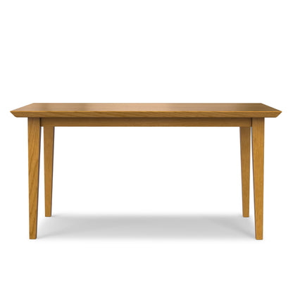 SIMPLIHOME Colby Dining Table - 60 inch Wide Solid Wood Oak Veneer Rectangular Kitchen Table in Oak Finish, Rectangular Mid‑Century & Rustic Contemporary Style for Kitchen or Dining Room, Seats 6