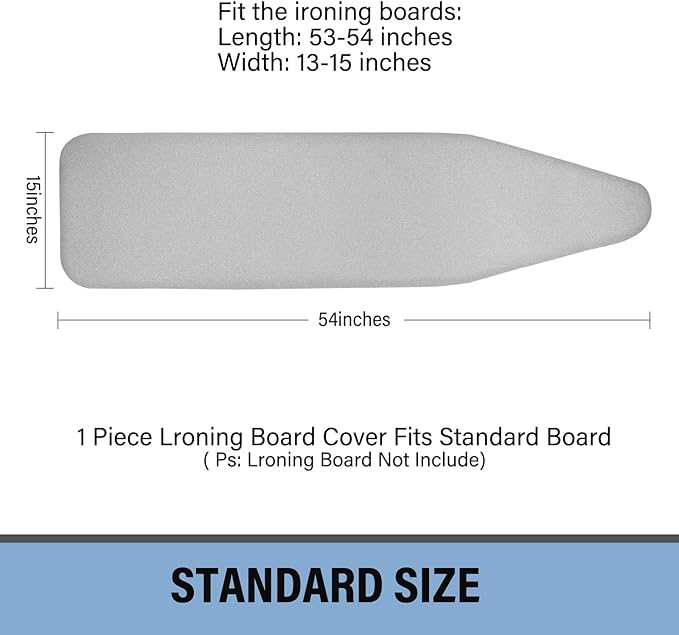 Iwtmm Ironing Board Cover and Pad