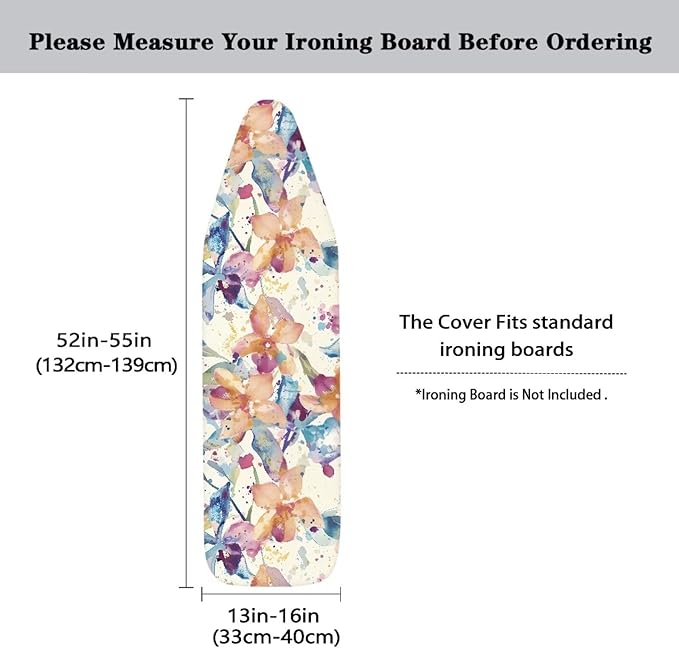Vintage Floral Ironing Board Covers