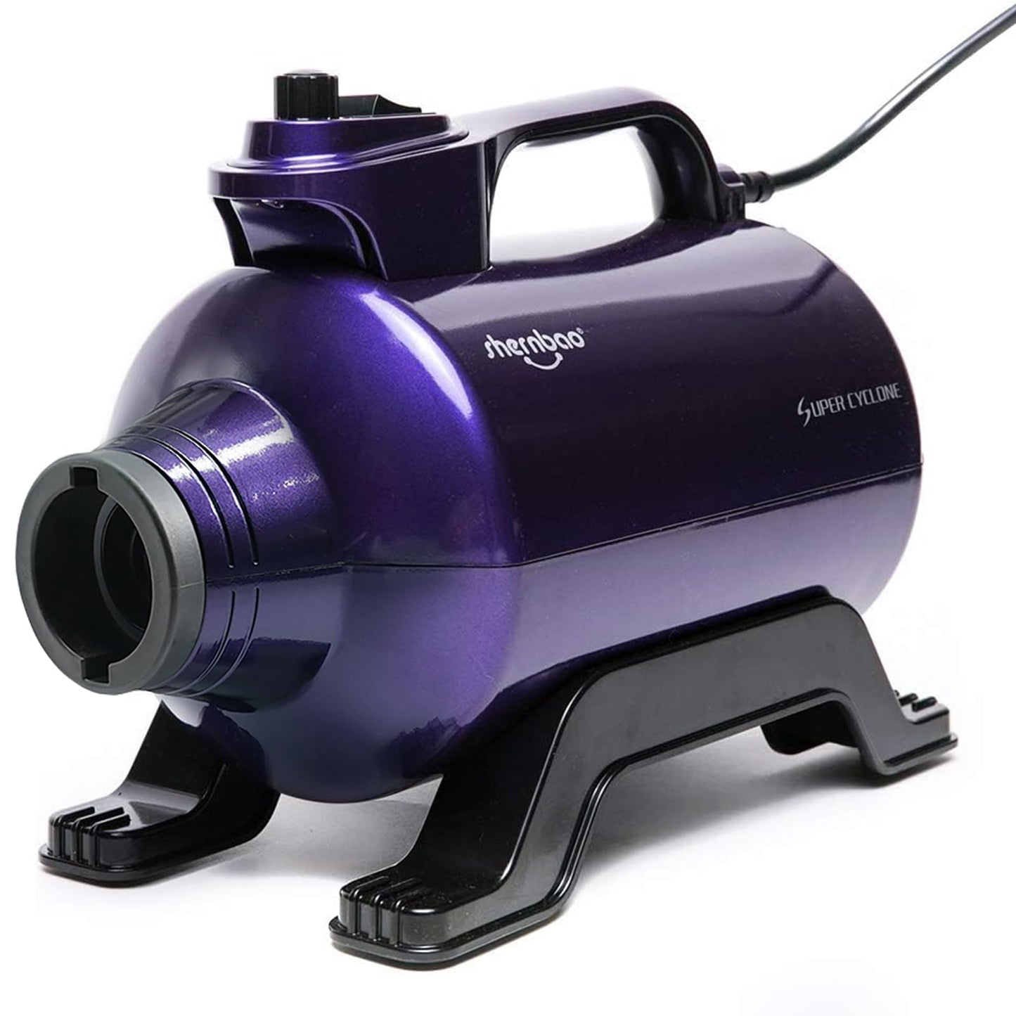 shernbao High Velocity Professional Dog Pet Grooming Hair Force Dryer Blower （Super Cyclone） 5.0HP