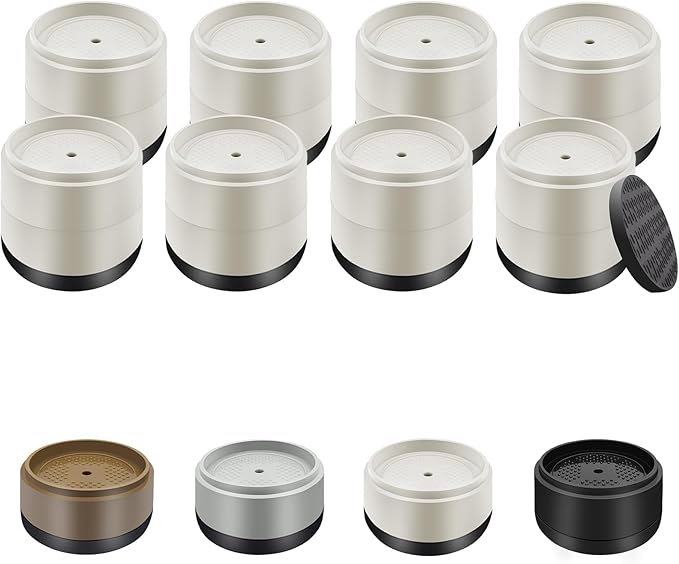 Furniture Risers Bed Risers Heavy Duty 1 inch, 2 inch, 3 inch, 4 inch Round