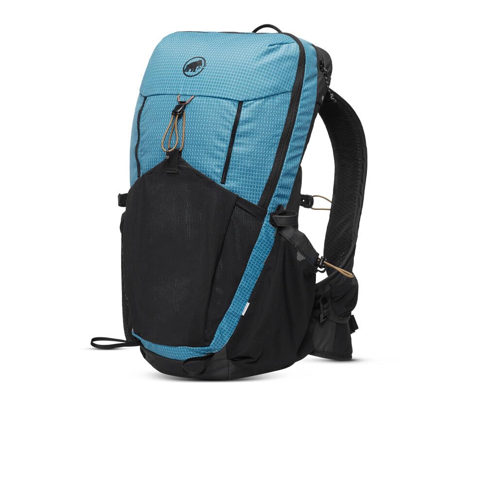 Mammut Ducan 22 – Unisex Outdoor Backpack for Hiking, Running, and Everyday Adventures, Sapphire-Black, 22L