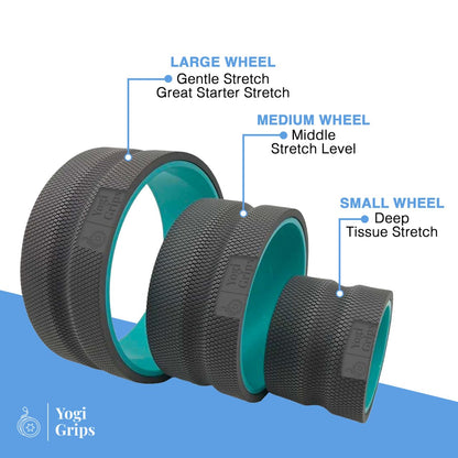 YOGI GRIPS Back Stretcher Roller (Set of Three)