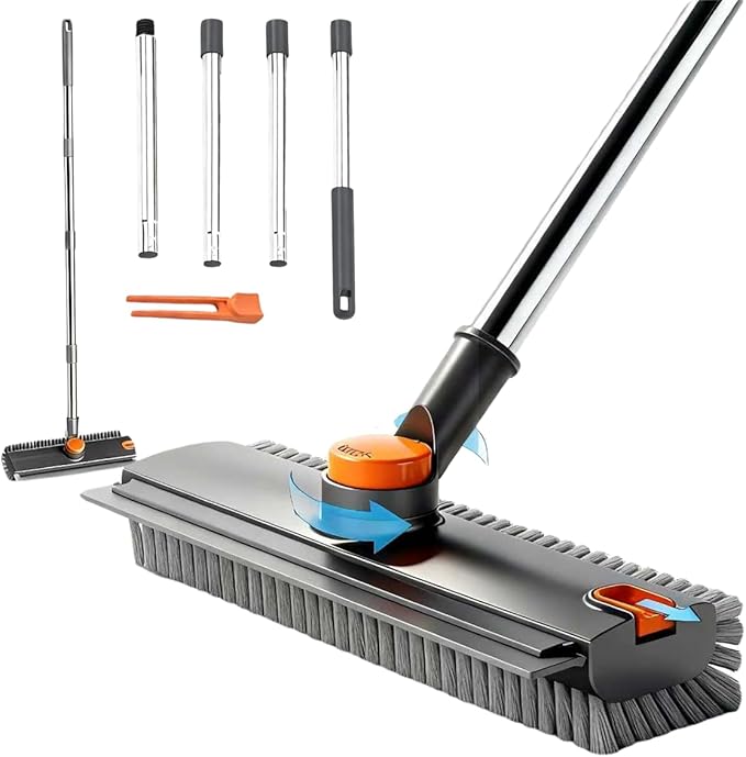 3 in 1 Floor Scrub Brush, Floor Scrubber