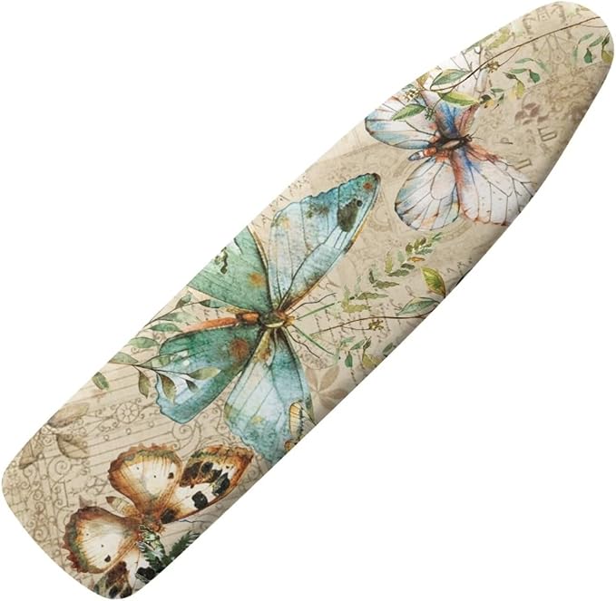 Vintage Butterfly Ironing Board Cover, Ironing Board Pad Cover Protector