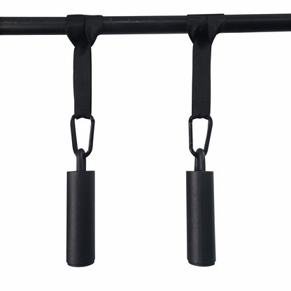 Lights Mountain Pull Up Grips Set of 2 Rock Climbing Holds Set with Hanging Straps and Strong Carabiner, Finger Strengthener，Forearm, Biceps, Ninja Warrior, Back Muscles Training