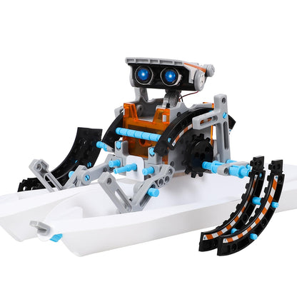 Lucky Doug Solar Power Kits Toys for Boys Ages 8-13, STEM Robot Kit Toys Gifts for Kids 8 9 10 11 12 13 Years, Educational Building Science Experiment Set Birthday for Kids Boys Girls
