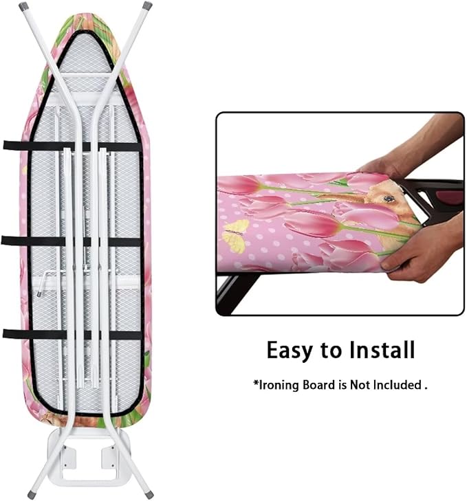 Tulip Easter Ironing Board Cover and Pad