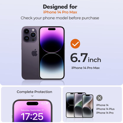 UNBREAKcable Shatterproof Tempered Glass Screen Protector for iPhone SE 2022/SE 2020, iPhone 8/7 [3-Pack] [99.99% HD Clear] [Easy Installation Frame] [9H Hardness][Bubble Free] for Apple 4.7''