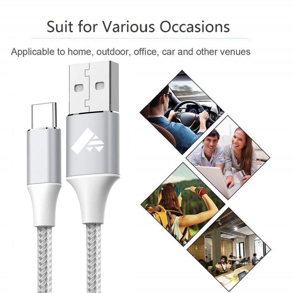4 in 1 Charging Cable, USB C Lightning Adapter USB C to USB C 60W PD [Fast Charging & Data Sync] 4 in 1 Multi Charger for iPhone 16 15 14 13 12,MacBook Pro 2023 iPad mini 6/Pro,Samsung Galaxy S22 S21