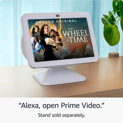 Echo Show 8 (Newest gen) | HD smart touchscreen with spatial audio, smart home hub and Alexa | Charcoal